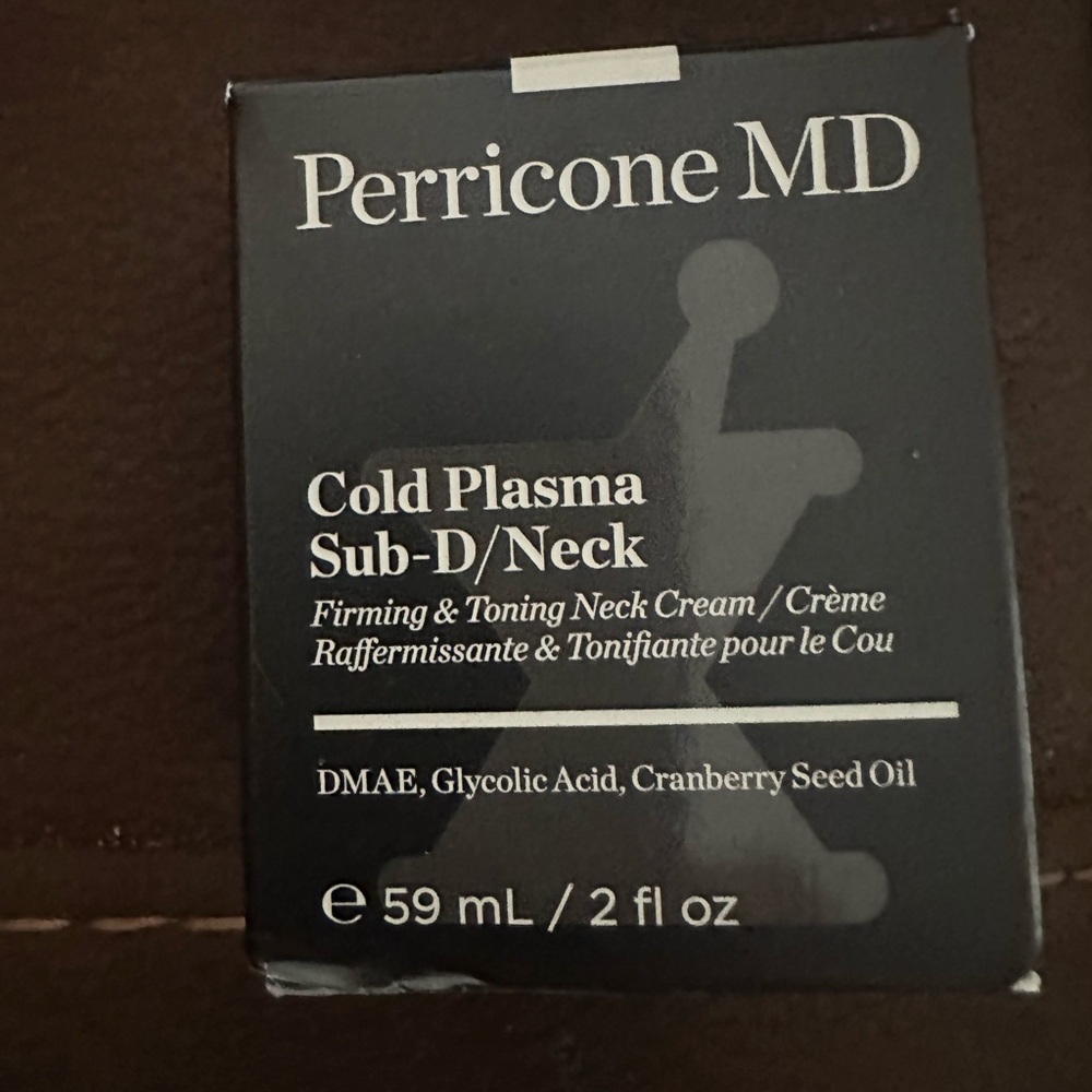 Perricone MD Cold Plasma Sub-D/Neck Cream - Black and White Box